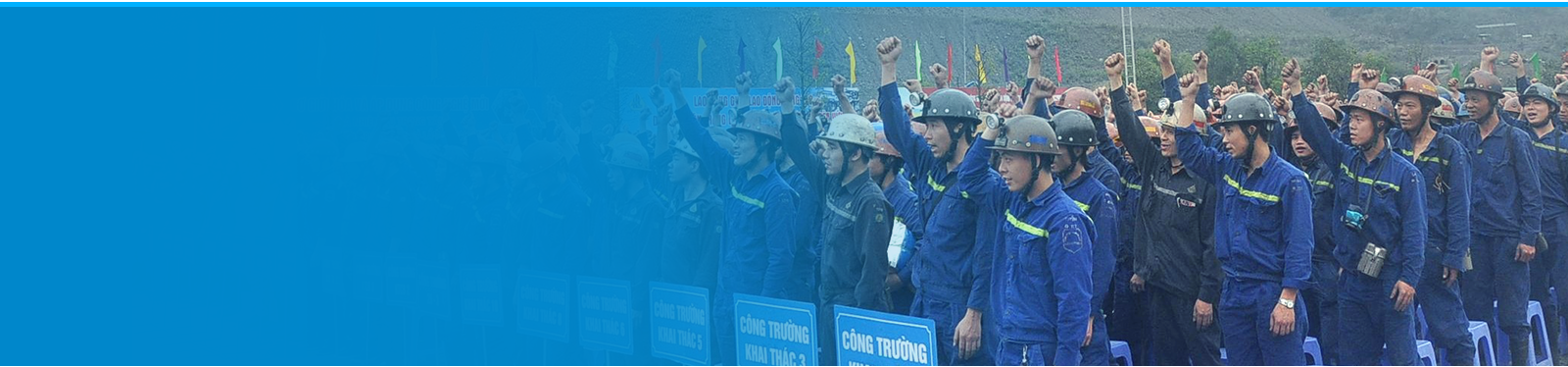 Công nhân mỏ than Hà Lầm